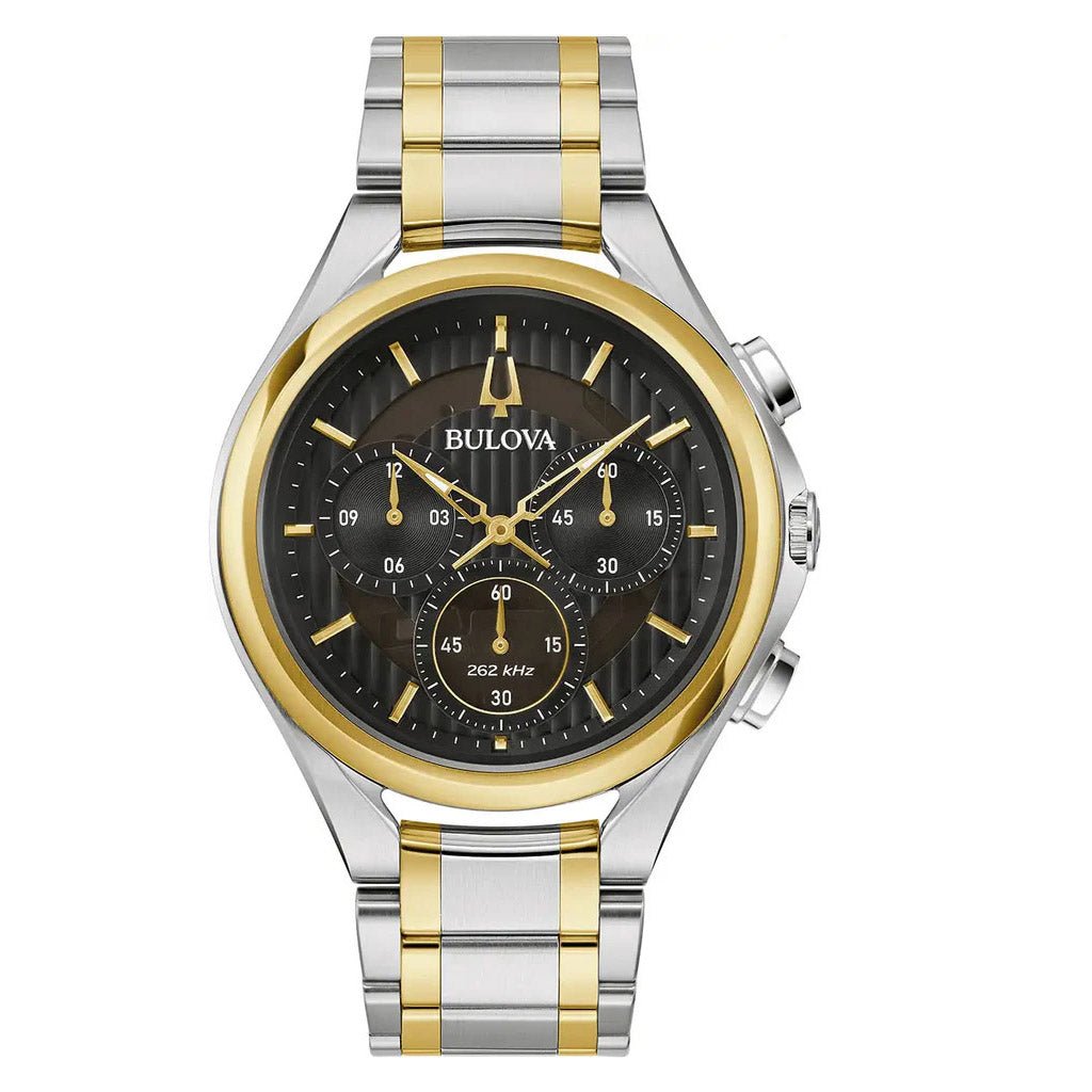 Bulova Curv Mens Grey Watch 98a301