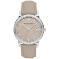Burberry Mens Watch The City Check Champagne Bu9010