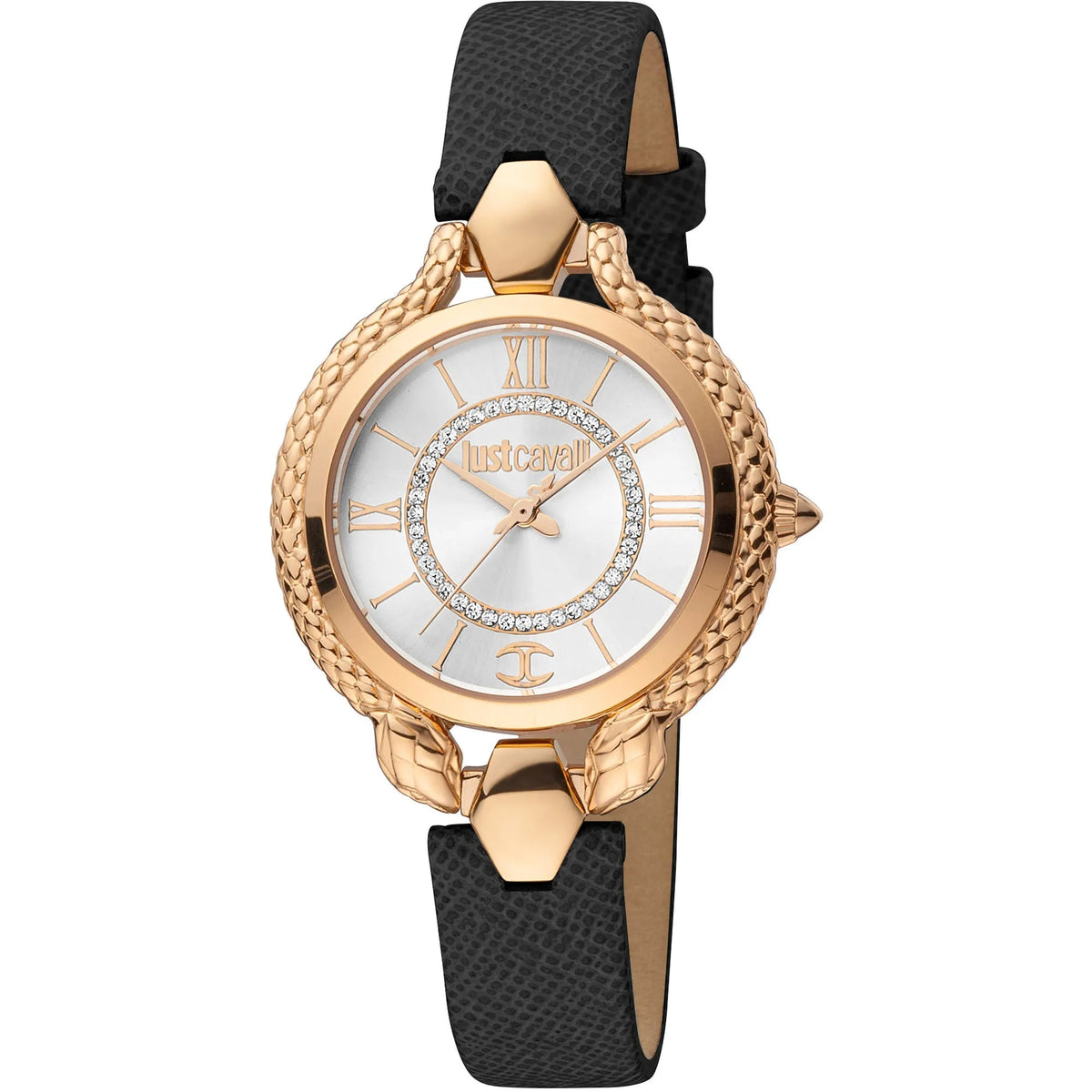 Just Cavalli Cerimonioso Rose Gold Leather