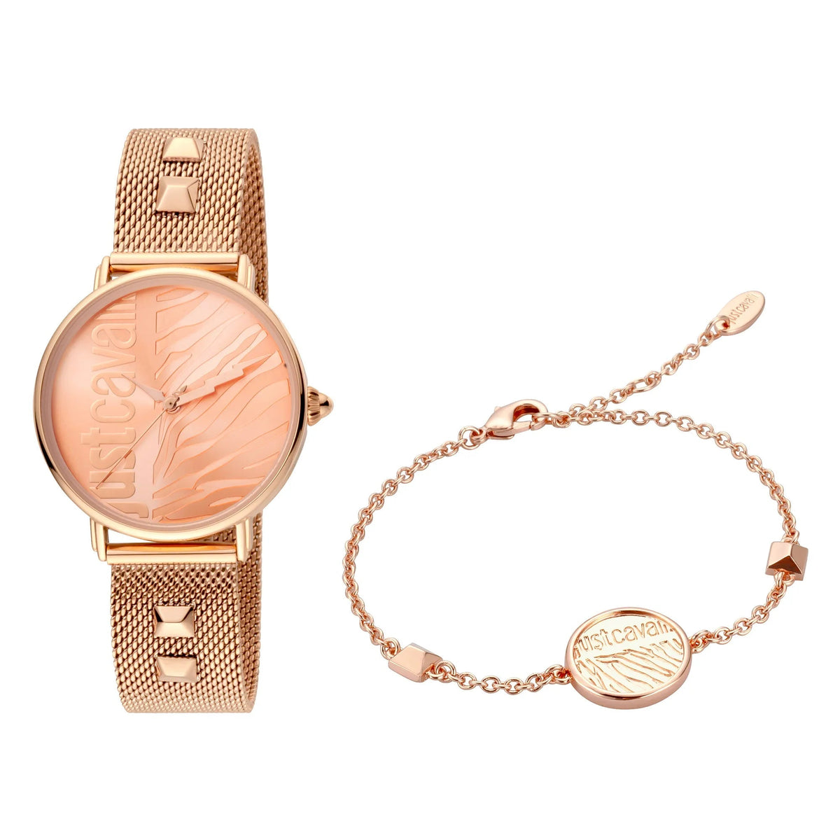 Just Cavalli SET Steel Mesh Rose Gold