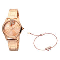 Just Cavalli Logomania SET Steel Rose Gold Zebra Zircons