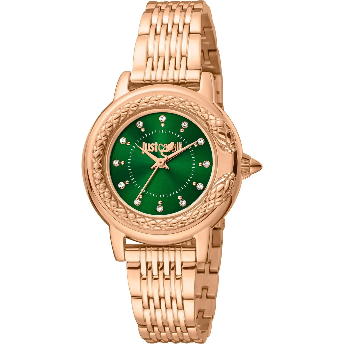 Just Cavalli Presto Rose Gold Green