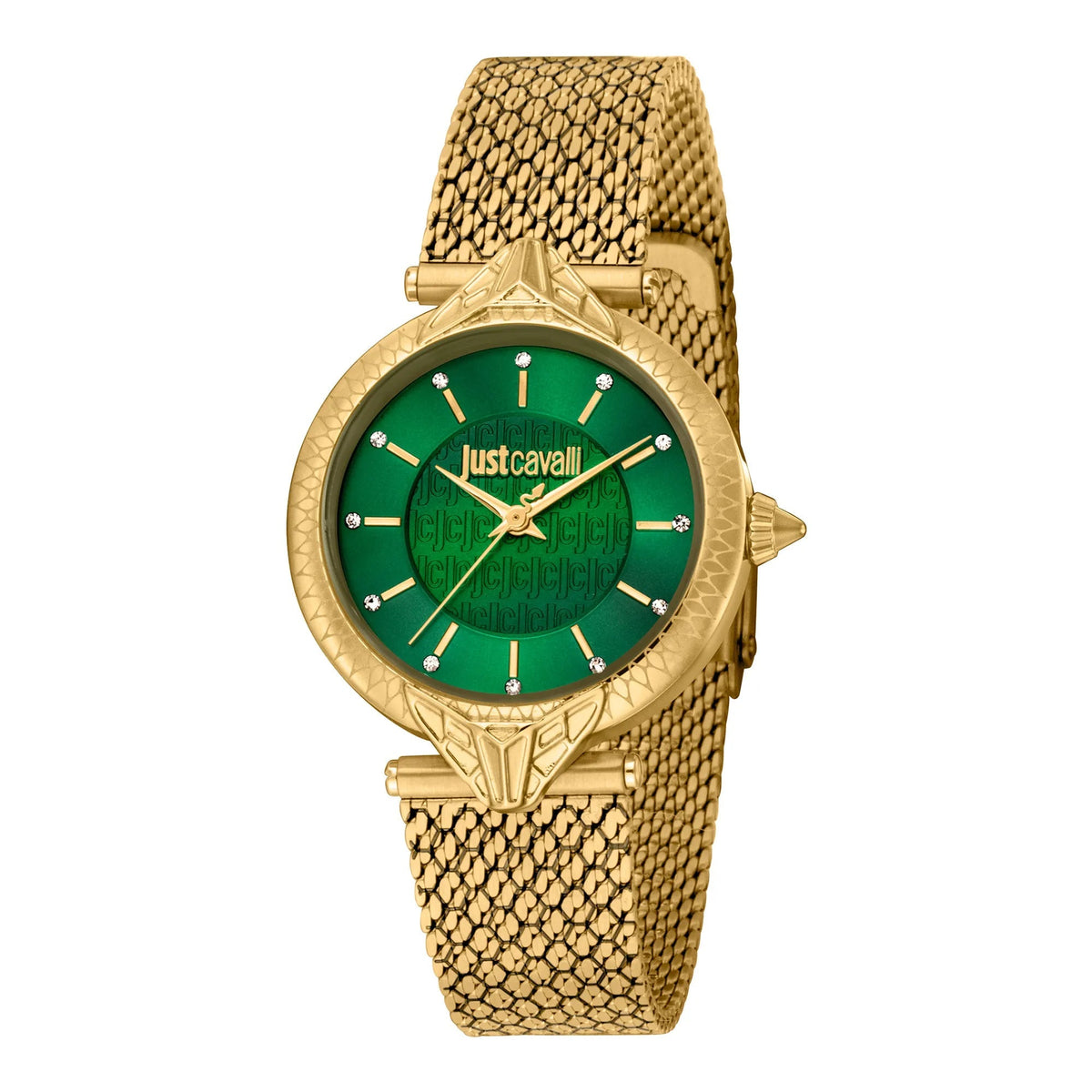 Just Cavalli Creazione Yellow Gold Green