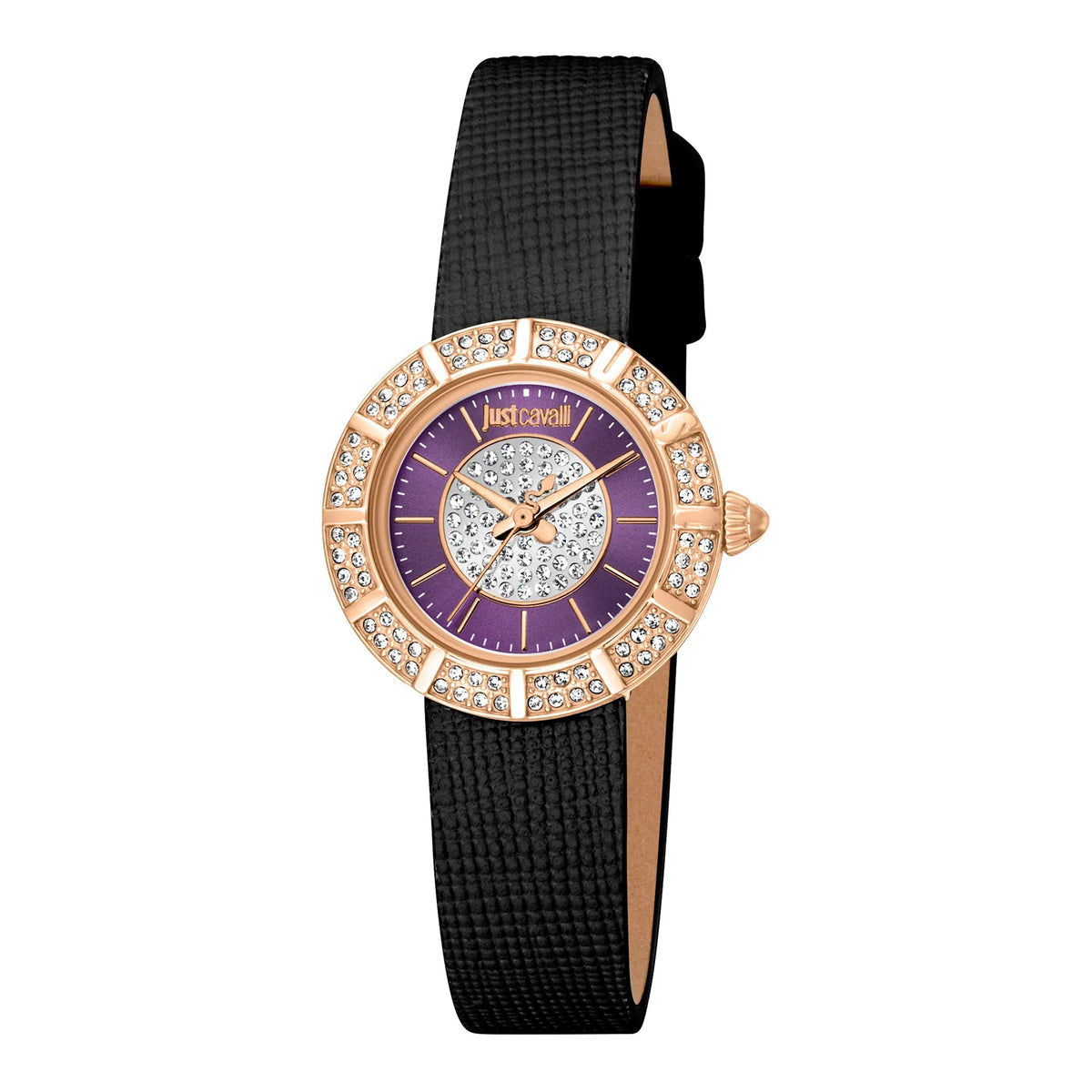 Just Cavalli Eleganza Mini Leather Black RG