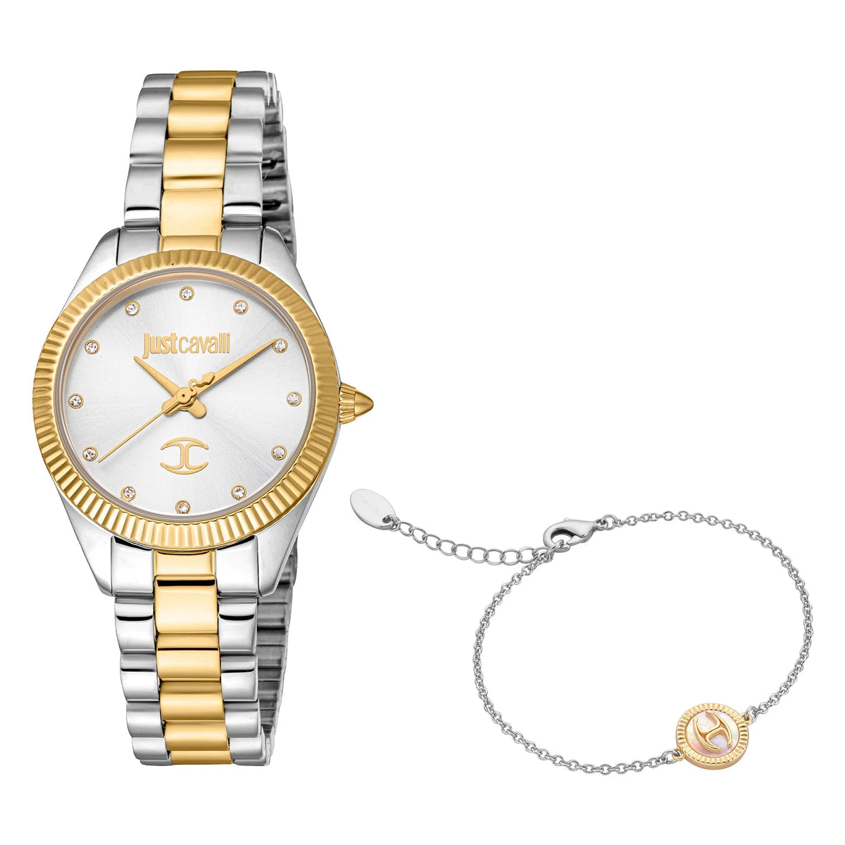 Just Cavalli Pacentro Two Tones YG Silver