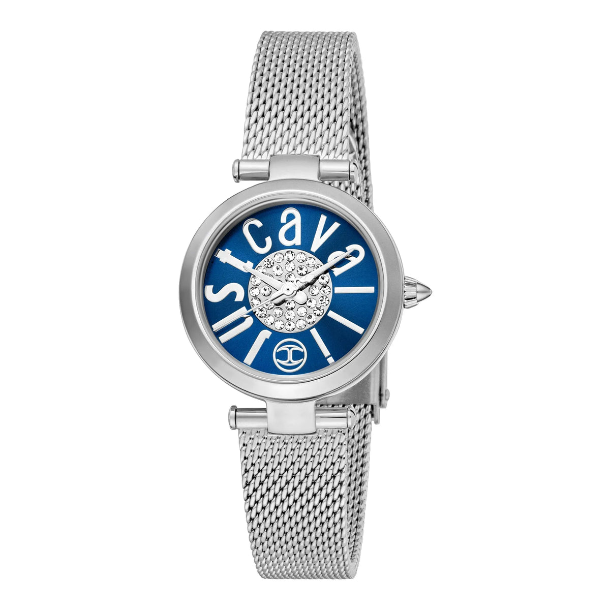 Just Cavalli Modena Mesh Silver Blu