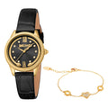 Just Cavalli Lovestruck Valentines Leather Black YG