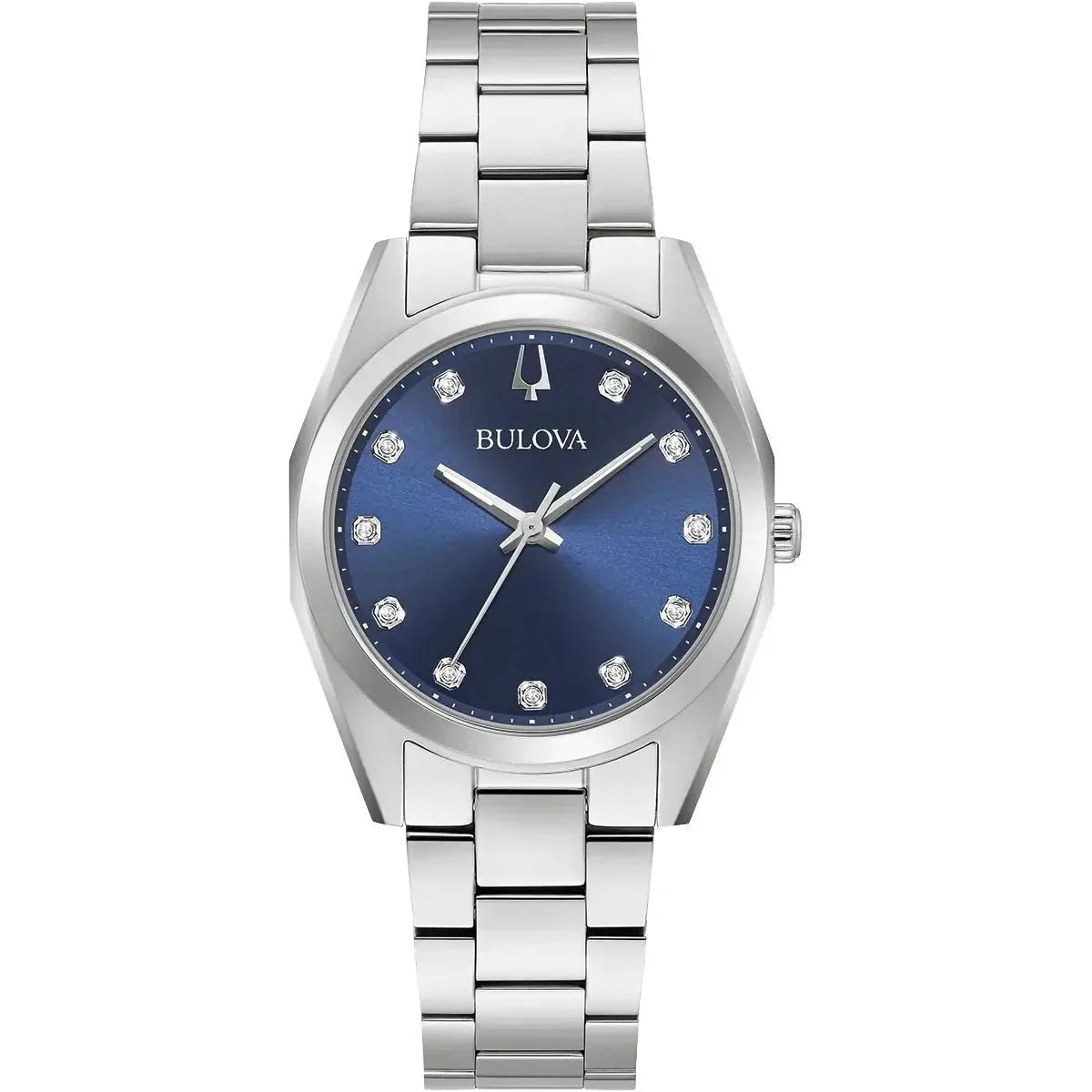 Bulova Surveyor Ladies Blue Watch 96p229