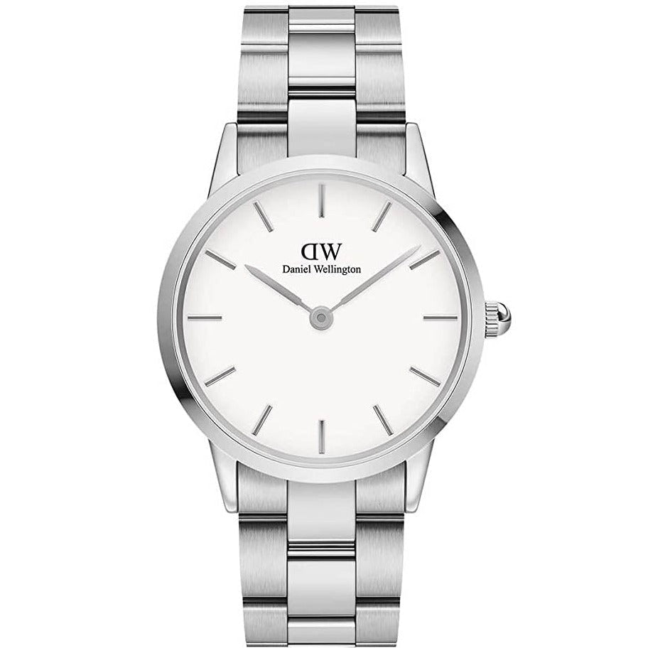 Daniel Wellington Iconic Link Unisex Silver Watch Dw00100203