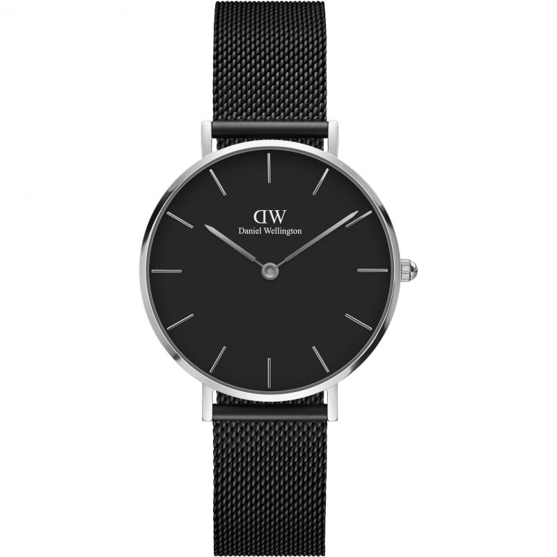 Daniel Wellington Petite Ashfield Ladies Silver Watch Dw00100202