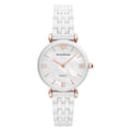 Emporio Armani Ar1486 Ladies White Watch