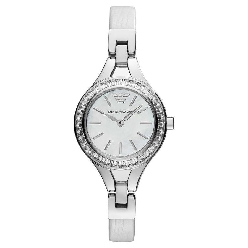 Emporio Armani Ar7353 Ladies Silver Watch