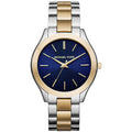 Michael Kors Mk3479 Ladies Slim Runway Two Tone Watch