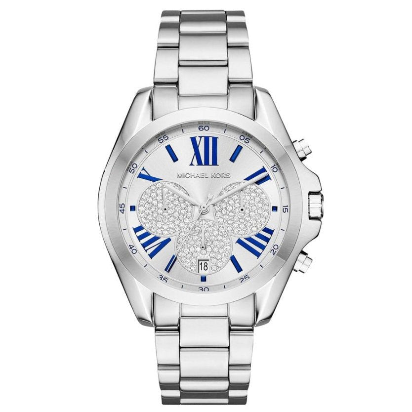 Michael Kors Mk6320 Ladies Bradshaw Gems Blue Watch
