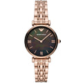 Emporio Armani Ar11145 Ladies Automatic T Bar Gianni Rose Gold Watch