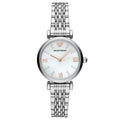 Emporio Armani Ar11204 Ladies Automatic T Bar Gianni Silver Watch
