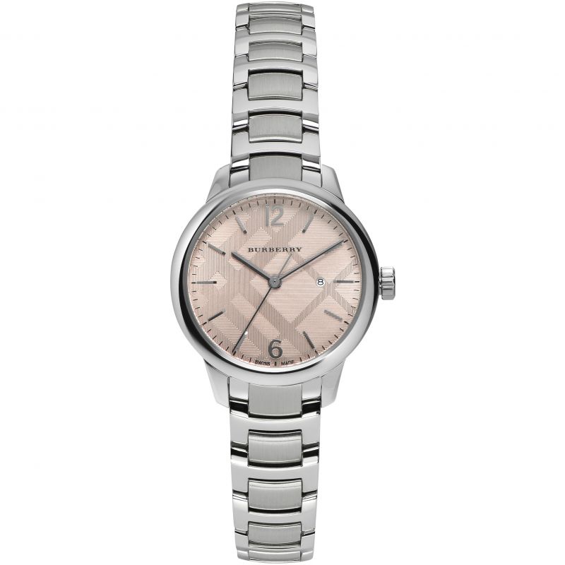 Burberry Ladies Watch The Classic Steel Bu10111