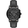Burberry Mens Watch Chronograph The City Black Bu9364