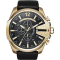 Diesel Dz4344 Men S Gold Mega Chief Chronograph Watch