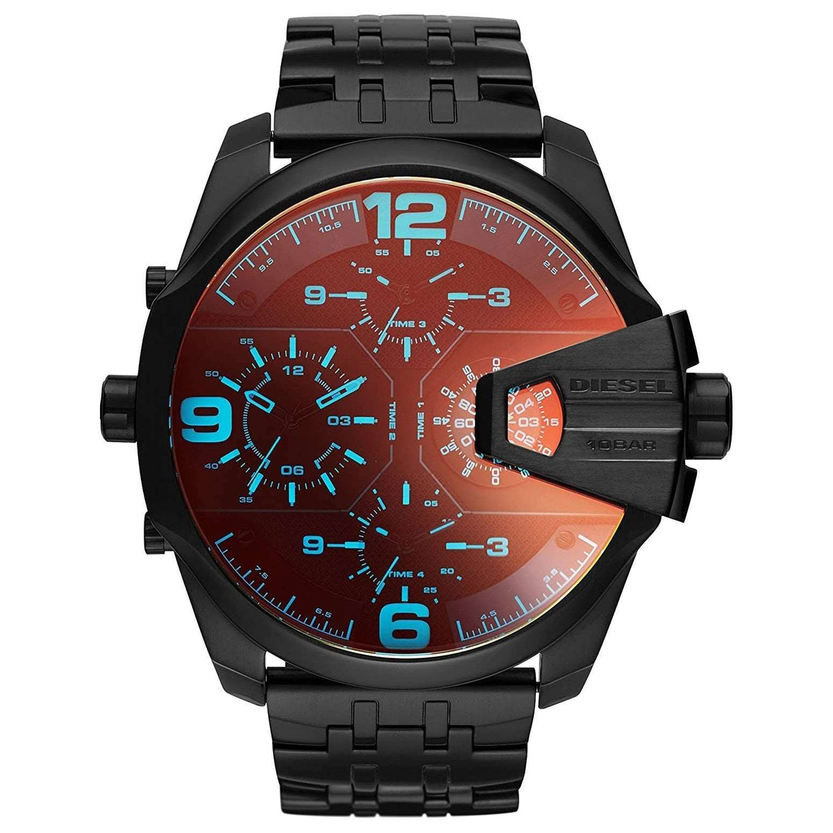Diesel Dz7373 Men S Uber Chief Black Chronograph Watch