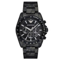 Emporio Armani Ar11027 Men S Sport Camo Black Chronograph