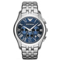Emporio Armani Ar1787 Men S Blue Chronograph Watch