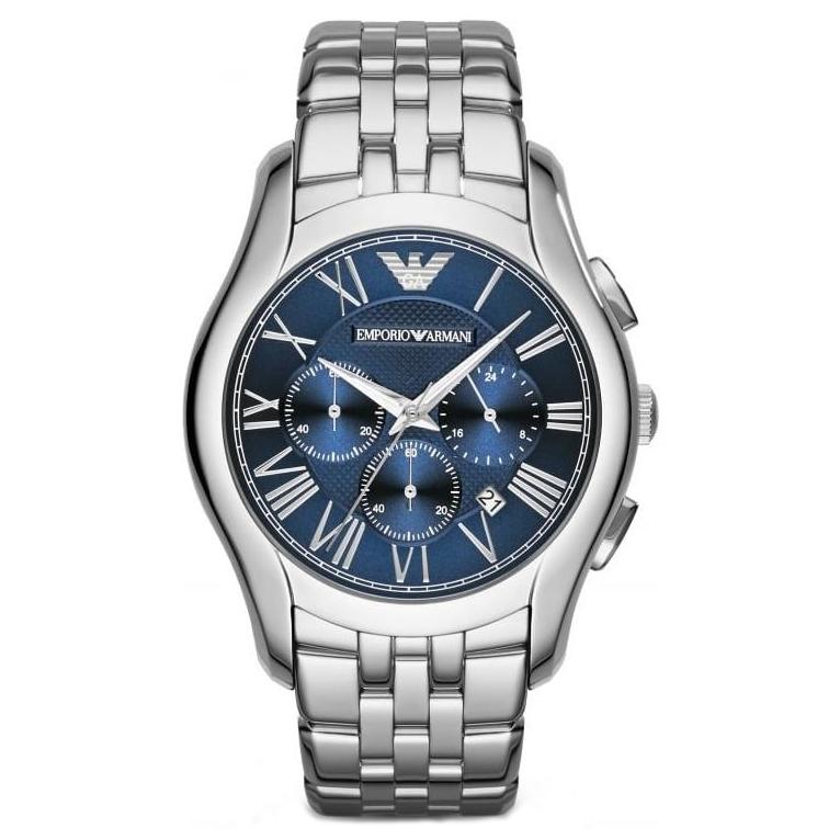Emporio Armani Ar1787 Men S Blue Chronograph Watch
