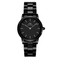 Daniel Wellington Mens Black Iconic Link Ceramic Watch Dw00100414