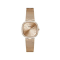 Guess Watches Tapestry Ladies Trend Rose Gold Stainless Steel Watch Gw0354l3