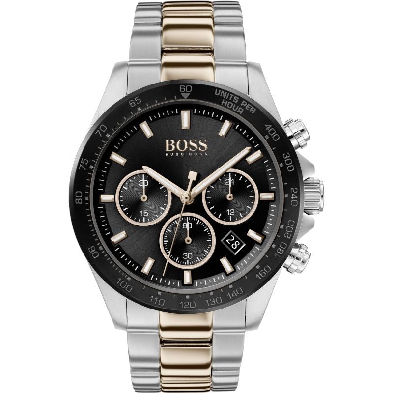 Hugo Boss Men S Watch Chronograph Hero Two Tone Hb1513757