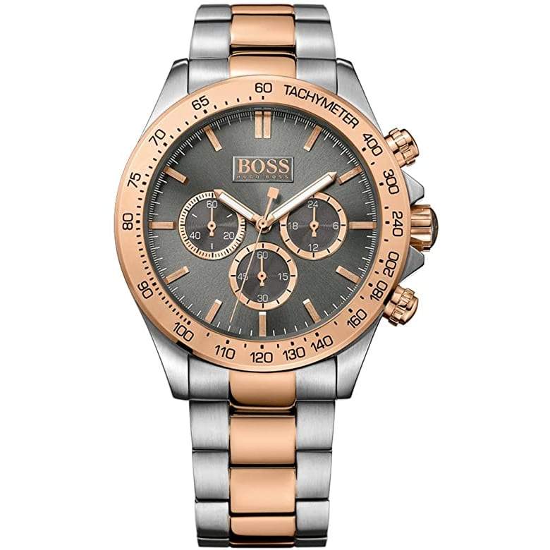 Hugo Boss Men S Watch Chronograph Ikon Two Tone Hb1513339