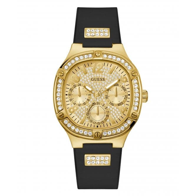 Guess Watches Ladies Duchess Gold Tone Watch Gw0619l2