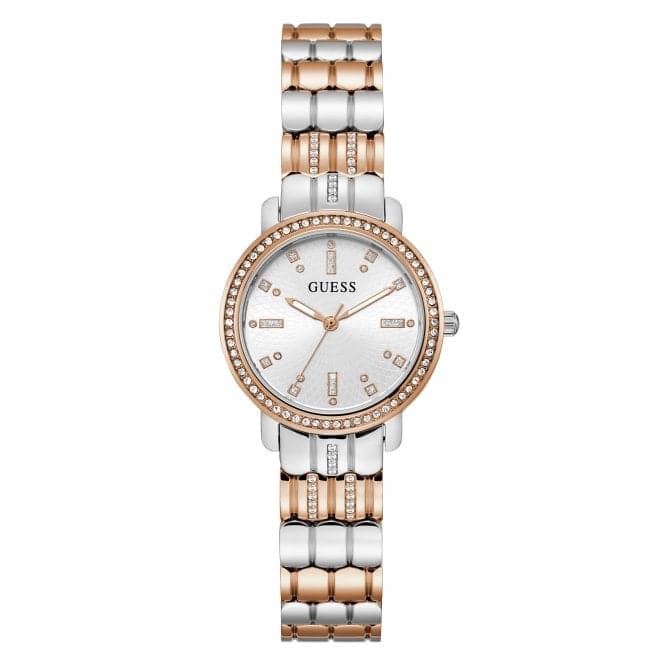 Ladies Hayley 2 Tone Watch Gw0612l3