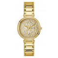 Guess Watches Ladies Lily Stainless Steel Gold Watch Gw0528l2