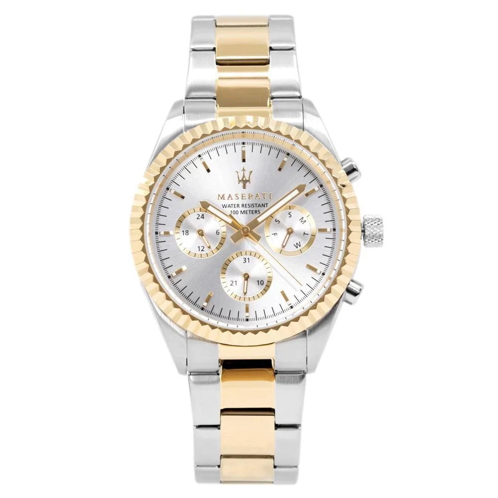 Maserati R8853100021 Competizione Chrono Mens Two Tone Watch