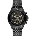 Michael Kors Mk8750 Men S Bayville Silver Black Chronograph Watch