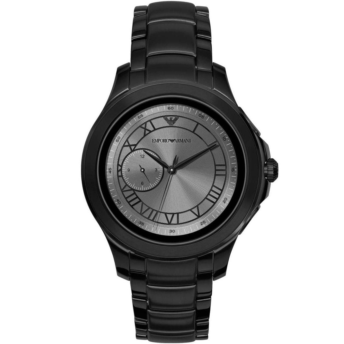 Emporio Armani Art5011 Men S Black Alberto Connected Gen 4 Smartwatch