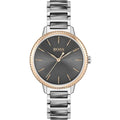 Hugo Boss Womens 1502569 Signature Two Tone Stainless Steel Watch